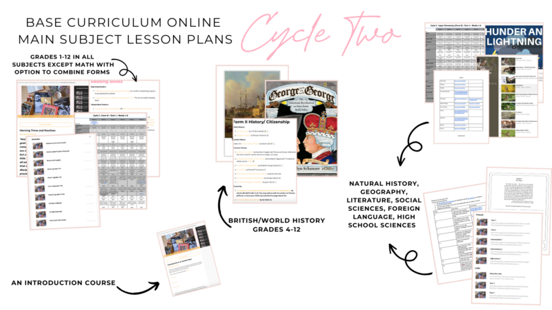 Cycle 2 Base Curriculum Online AND Printed Teacher Planner Main Subjects BUNDLE - Image 4